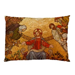 Gold Jesus Pillow Case (two Sides) by boho