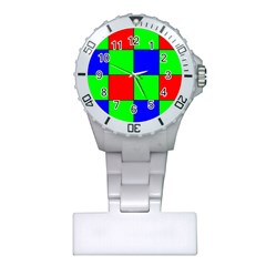 Bayer Pattern Plastic Nurses Watch by Simbadda
