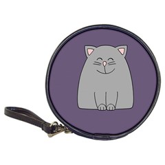 Cat Minimalism Art Vector Classic 20-cd Wallets by Simbadda