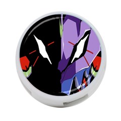 Monster Face Drawing Paint 4-port Usb Hub (two Sides)  by Simbadda