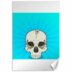 Skull Ball Line Schedule Canvas 20  X 30   by Simbadda