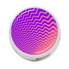 Pink And Purple 4-port Usb Hub (two Sides)  by Simbadda