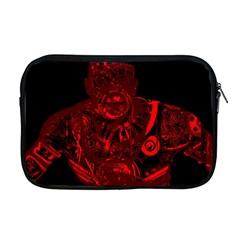 Warrior - Red Apple Macbook Pro 17  Zipper Case by Valentinaart