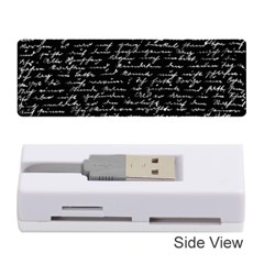 Handwriting  Memory Card Reader (stick)  by Valentinaart