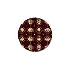 Seamless Ornament Symmetry Lines Golf Ball Marker (10 Pack) by Simbadda