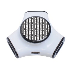 Pattern  3-port Usb Hub by Simbadda