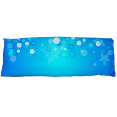 Blue Dot Star Body Pillow Case (dakimakura) by Simbadda