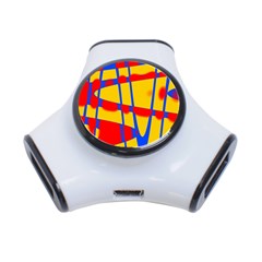 Graphic Design Graphic Design 3-port Usb Hub by Simbadda