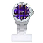 Background Texture Pattern Color Plastic Nurses Watch Front