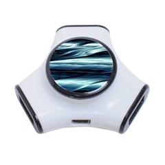 Texture Fractal Frax Hd Mathematics 3-port Usb Hub by Simbadda