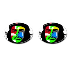 Che Guevara Cufflinks (oval) by Valentinaart