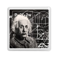 Albert Einstein Memory Card Reader (square)  by Valentinaart