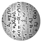 Science Formulas Magnet 5  (Round) Front