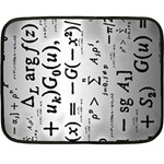 Science Formulas Double Sided Fleece Blanket (Mini)  35 x27  Blanket Front