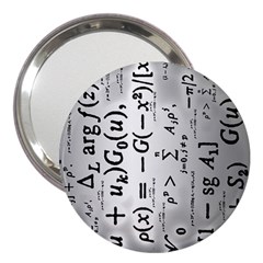 Science Formulas 3  Handbag Mirrors by Simbadda
