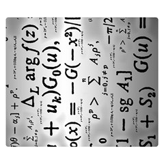 Science Formulas Double Sided Flano Blanket (small)  by Simbadda