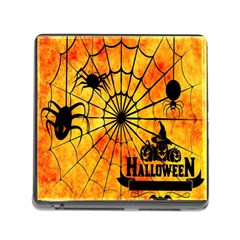 Halloween Weird  Surreal Atmosphere Memory Card Reader (square) by Simbadda