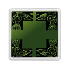 Celtic Corners Memory Card Reader (square)  by Simbadda