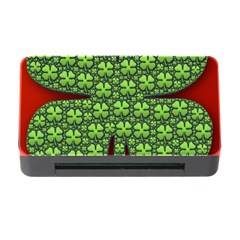 Shamrock Irish Ireland Clover Day Memory Card Reader With Cf by Simbadda