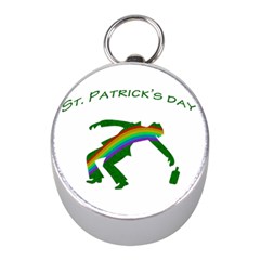 St  Patricks Mini Silver Compasses by Valentinaart