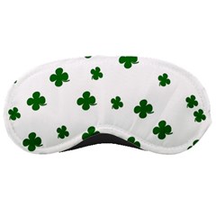 St  Patrick s Clover Pattern Sleeping Masks by Valentinaart