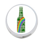 St. Patricks day - Bottle 4-Port USB Hub (Two Sides)  Back