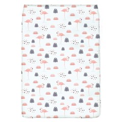 Cute Flamingos And  Leaves Pattern Flap Covers (l)  by TastefulDesigns