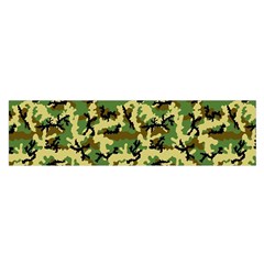 Camo Woodland Satin Scarf (oblong) by sifis