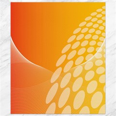 Abstract Orange Background Canvas 8  X 10  by Simbadda