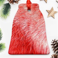 Pink Fur Background Ornament (bell) by Simbadda