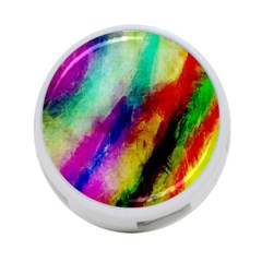 Colorful Abstract Paint Splats Background 4-port Usb Hub (two Sides)  by Simbadda