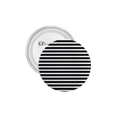 Horizontal Stripes Black 1 75  Buttons by Mariart