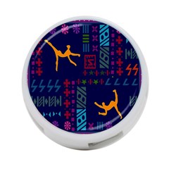 A Colorful Modern Illustration For Lovers 4-port Usb Hub (two Sides)  by Simbadda