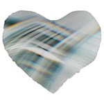 Business Background Abstract Large 19  Premium Flano Heart Shape Cushions Front