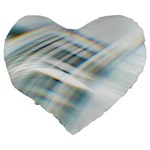 Business Background Abstract Large 19  Premium Flano Heart Shape Cushions Back