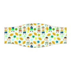 Football Kids Children Pattern Stretchable Headband by Nexatart