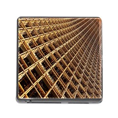 Construction Site Rusty Frames Making A Construction Site Abstract Memory Card Reader (square) by Nexatart