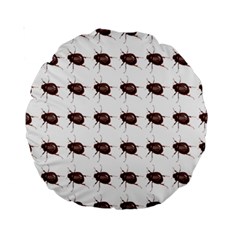 Insect Pattern Standard 15  Premium Round Cushions by Nexatart
