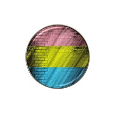 Brickwall Hat Clip Ball Marker by Nexatart