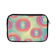 Abstract Geometric Wheels Pattern Apple Ipad Mini Zipper Cases by LovelyDesigns4U