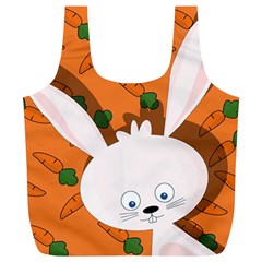 Easter Bunny  Full Print Recycle Bags (l)  by Valentinaart