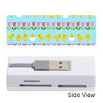 Easter - chick and tulips Memory Card Reader (Stick)  Front