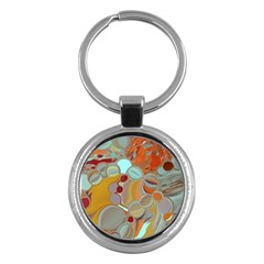 Liquid Bubbles Key Chains (round)  by digitaldivadesigns