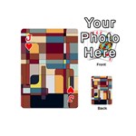 Patchwork Playing Cards 54 (Mini)  Front - HeartJ