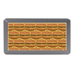 Delicious Burger Pattern Memory Card Reader (Mini) Front
