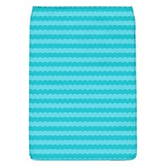 Abstract Blue Waves Pattern Flap Covers (l)  by TastefulDesigns