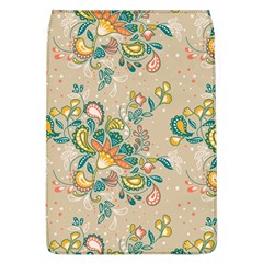Hand Drawn Batik Floral Pattern Flap Covers (l)  by TastefulDesigns