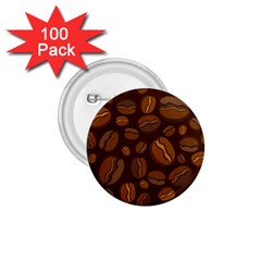 Coffee Beans 1 75  Buttons (100 Pack)  by Mariart