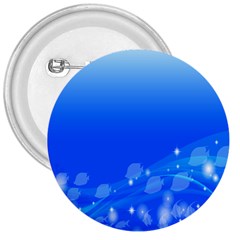 Fish Swim Blue Water Swea Beach Star Wave Chevron 3  Buttons by Mariart