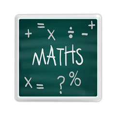 Maths School Multiplication Additional Shares Memory Card Reader (square)  by Mariart